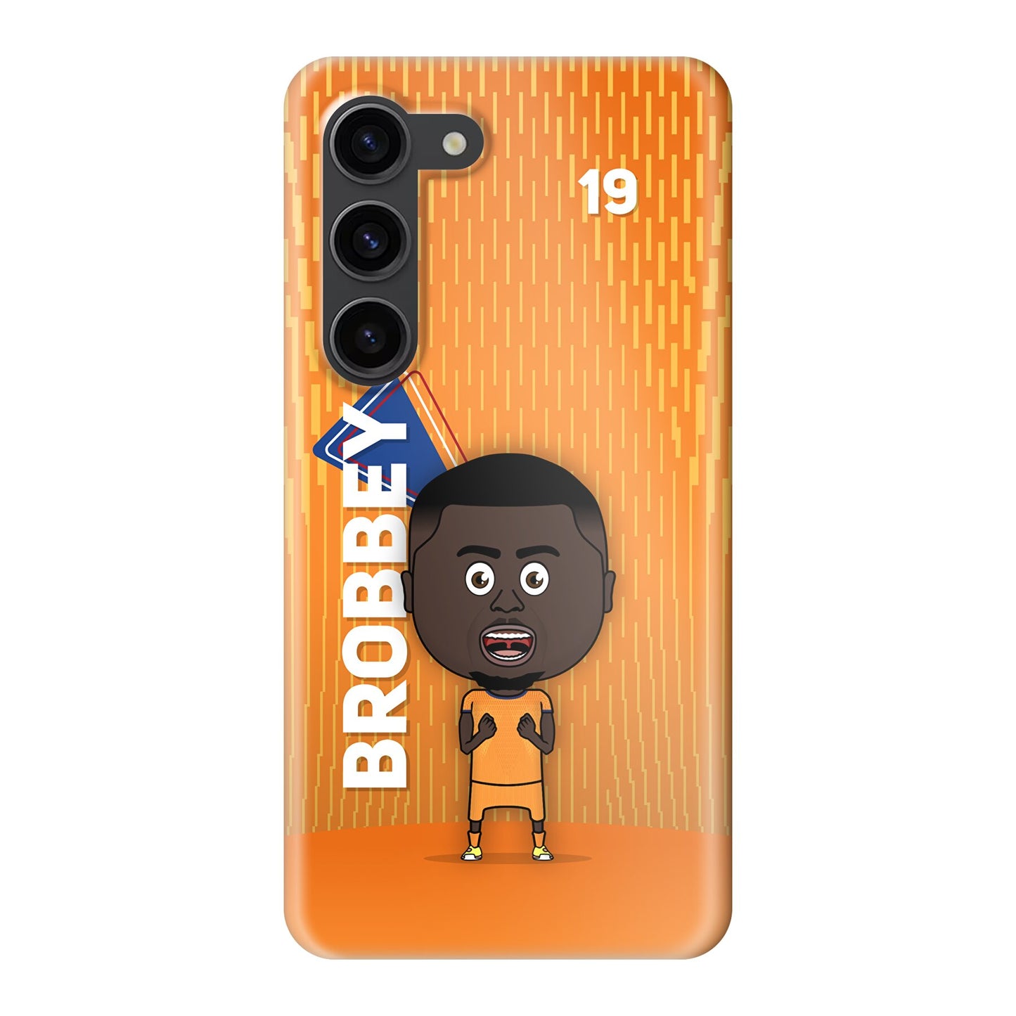Brian Brobbey - Fully Printed Hard Phone Case - Samsung - FootyToons