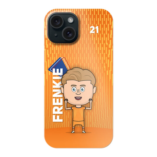 Frenkie de Jong - Fully Printed Hard Phone Case - iPhone - FootyToons