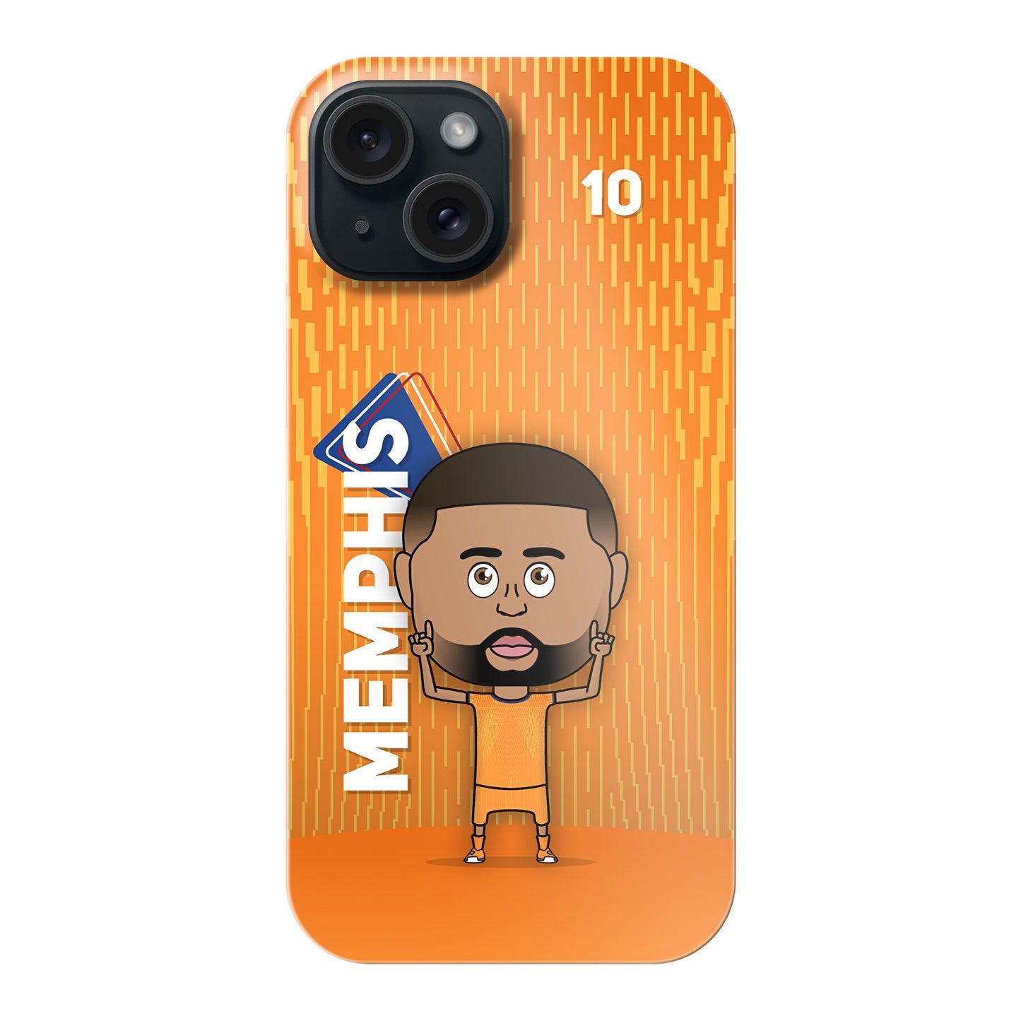 Memphis Depay - Fully Printed Hard Phone Case - iPhone - FootyToons