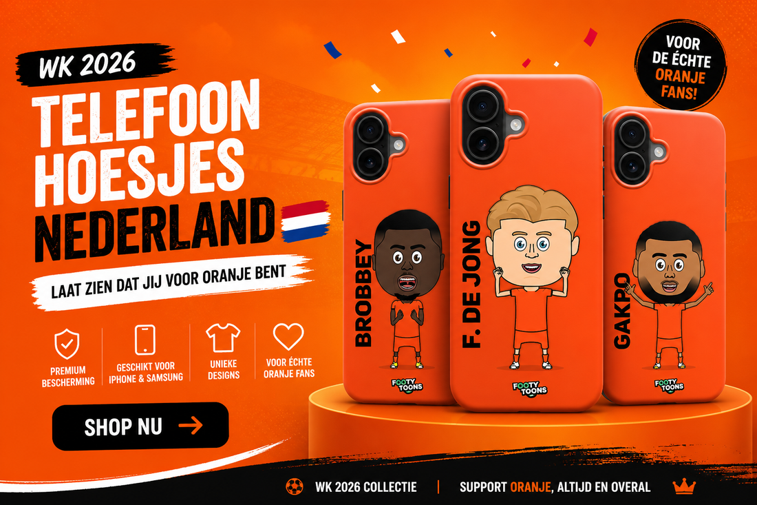 WK 2026 telefoonhoesjes Nederland