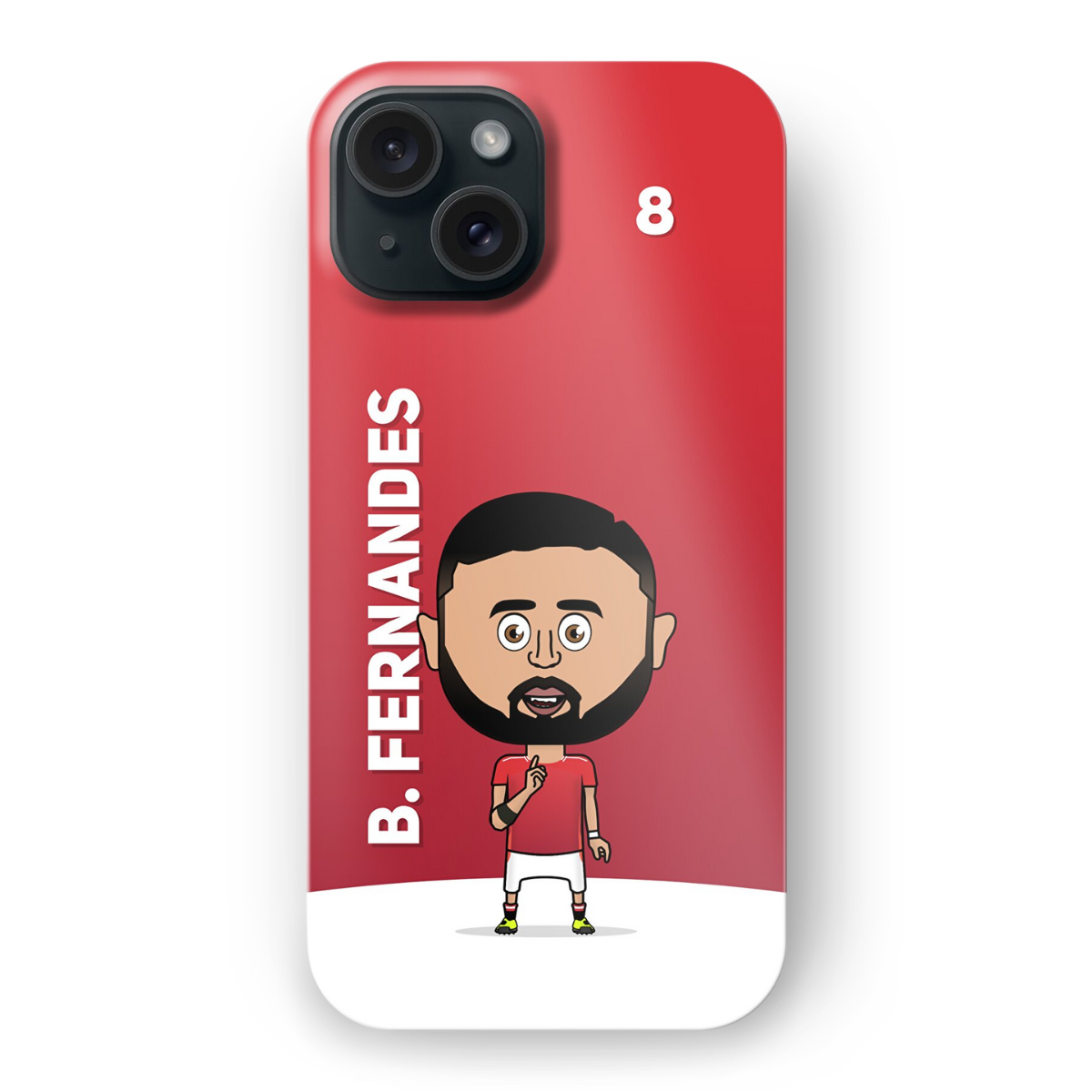 B FERNANDES IPHONE - FOOTYTOONS