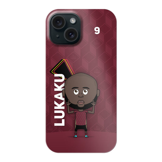 Romelu Lukaku - Fully Printed Hard Phone Case - iPhone - FootyToons