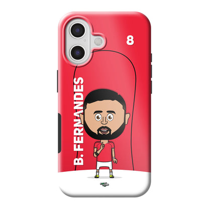 B. Fernandes - Man United - Telefoonhoesje