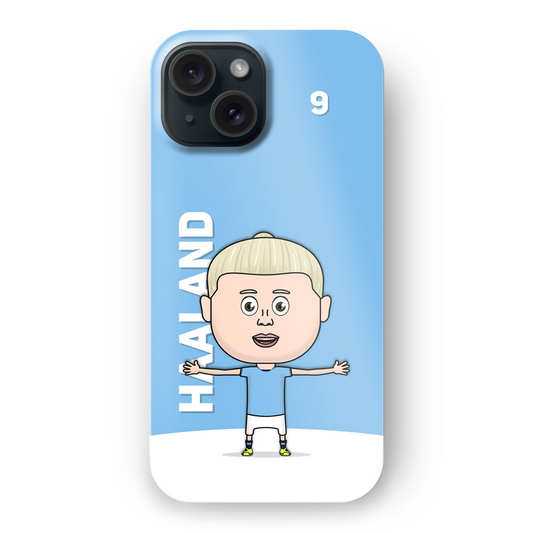 HAALAND IPHONE - FOOTYTOONS