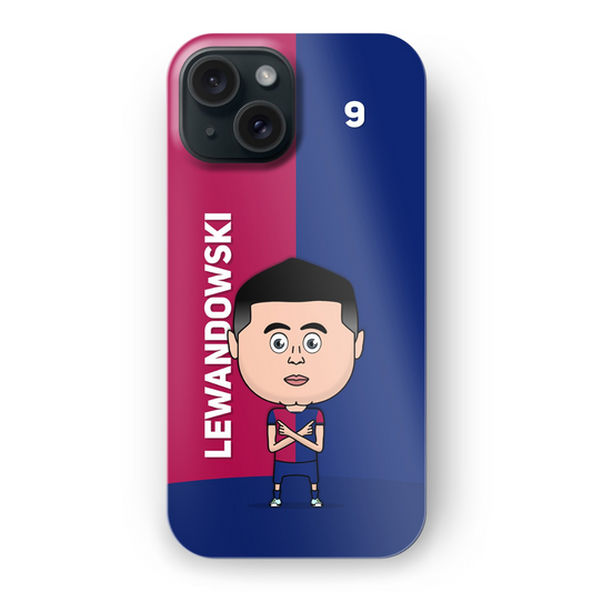 LEWANDOWSKI IPHONE - FOOTYTOONS