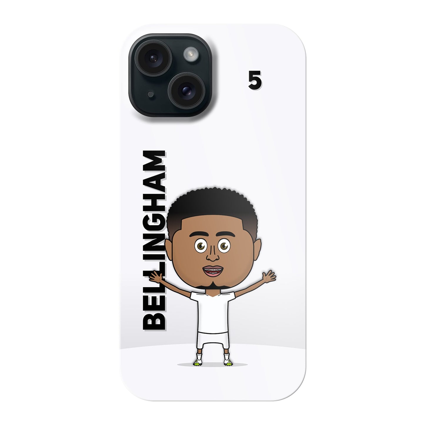 Jude Bellingham - Fully Printed Hard Phone Case - iPhone - FootyToons