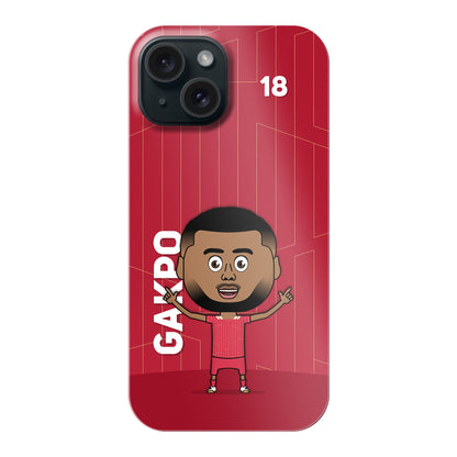 Gakpo - Fully Printed Hard Phone Case - iPhone - FootyToons