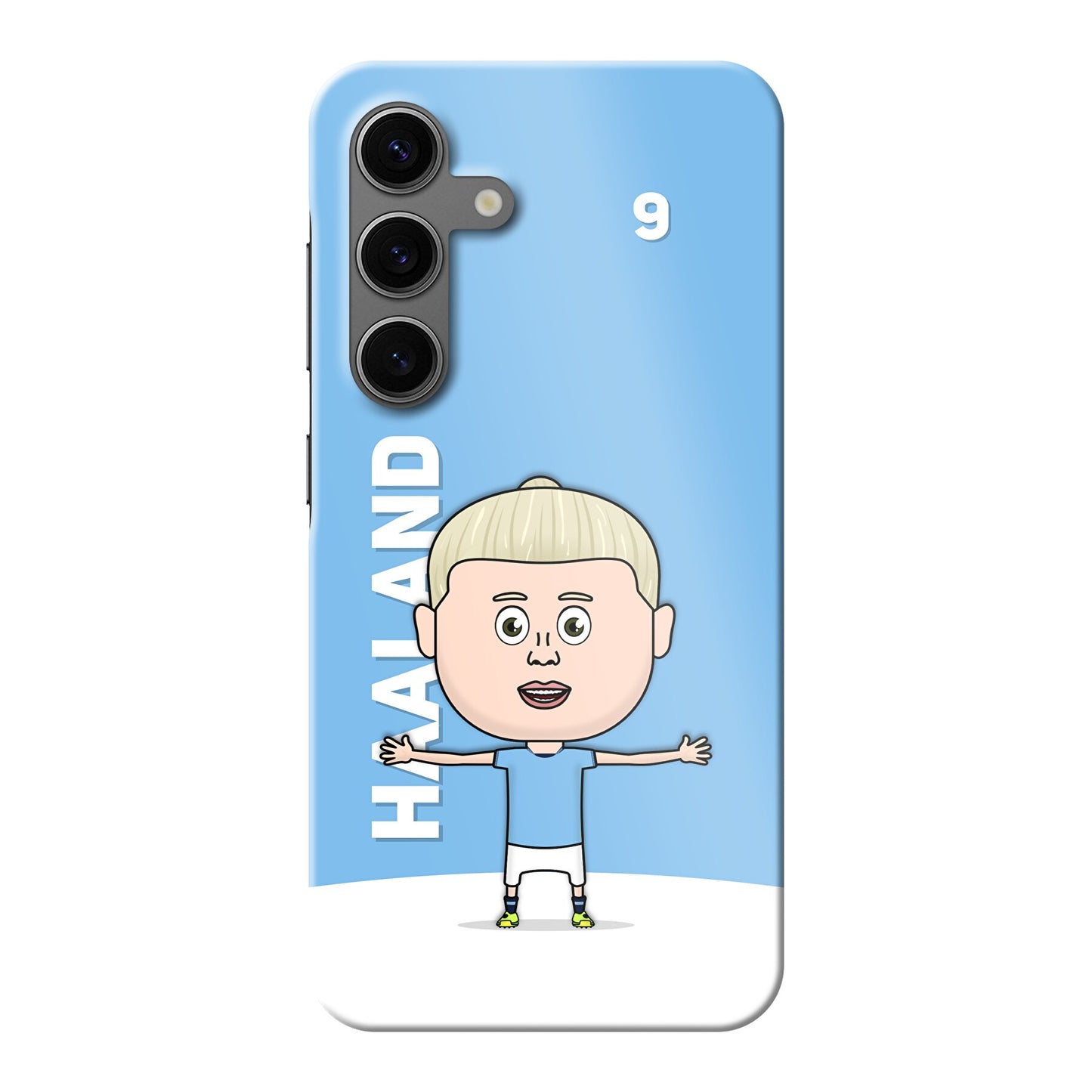 Haaland - Fully Printed Hard Phone Case - Samsung - FootyToons