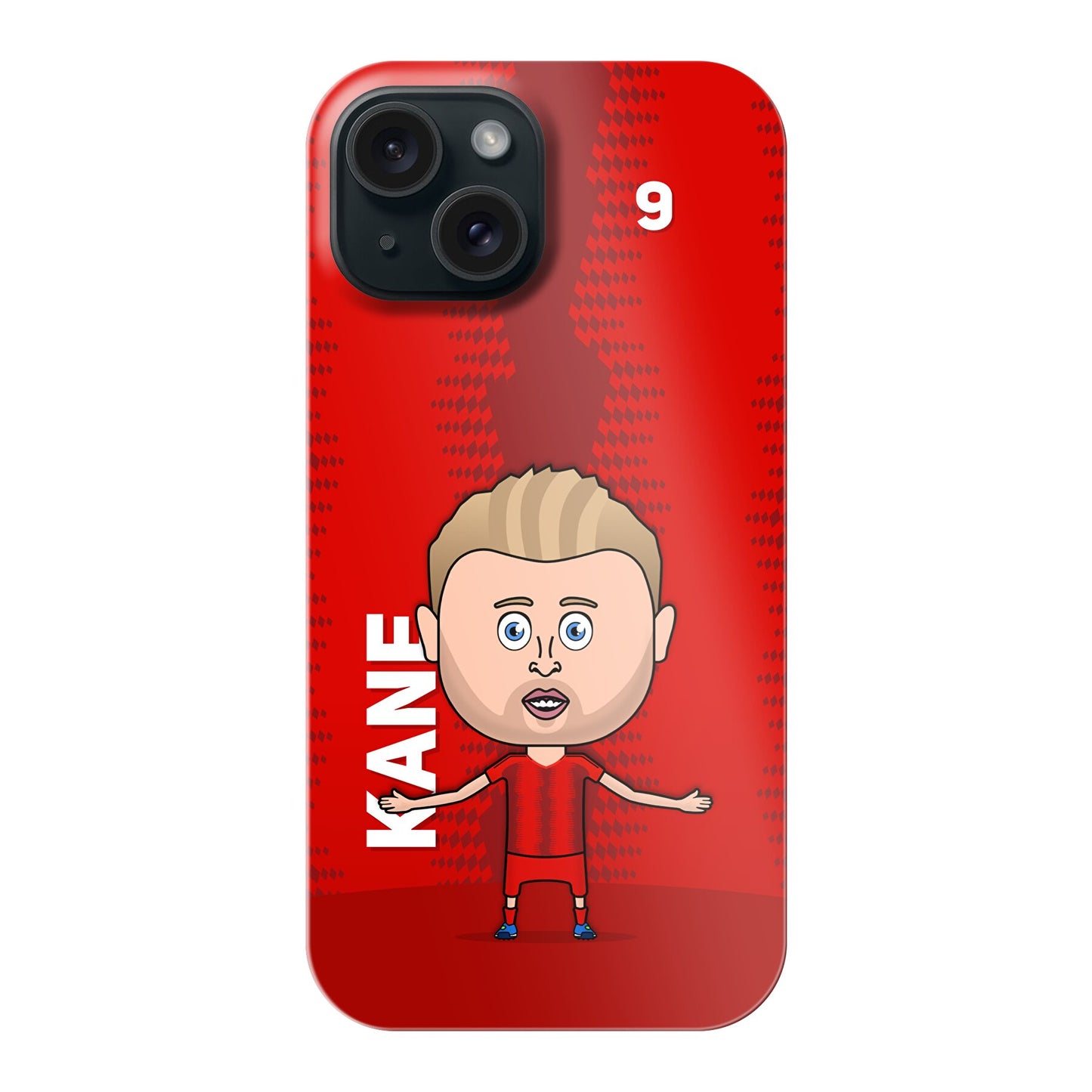 Kane - Fully Printed Hard Phone Case - iPhone - FootyToons