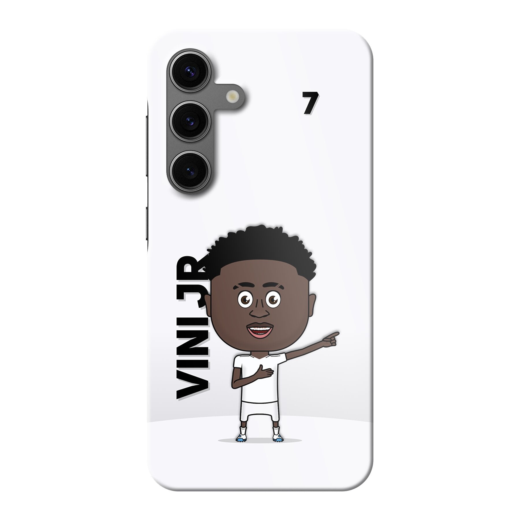 Vinicius JR - Fully Printed Hard Phone Case - Samsung - FootyToons