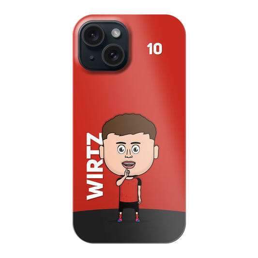 Wirtz - Fully Printed Hard Phone Case - iPhone - FootyToons