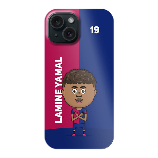 Lamine Yamal - Fully Printed Hard Phone Case - iPhone - FootyToons