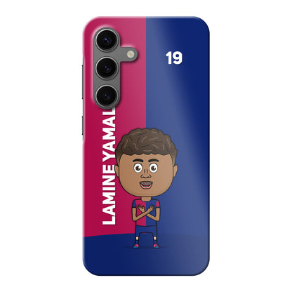 Lamine Yamal - Fully Printed Hard Phone Case - Samsung - FootyToons