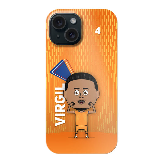 Virgil van Dijk - Fully Printed Hard Phone Case - iPhone - FootyToons
