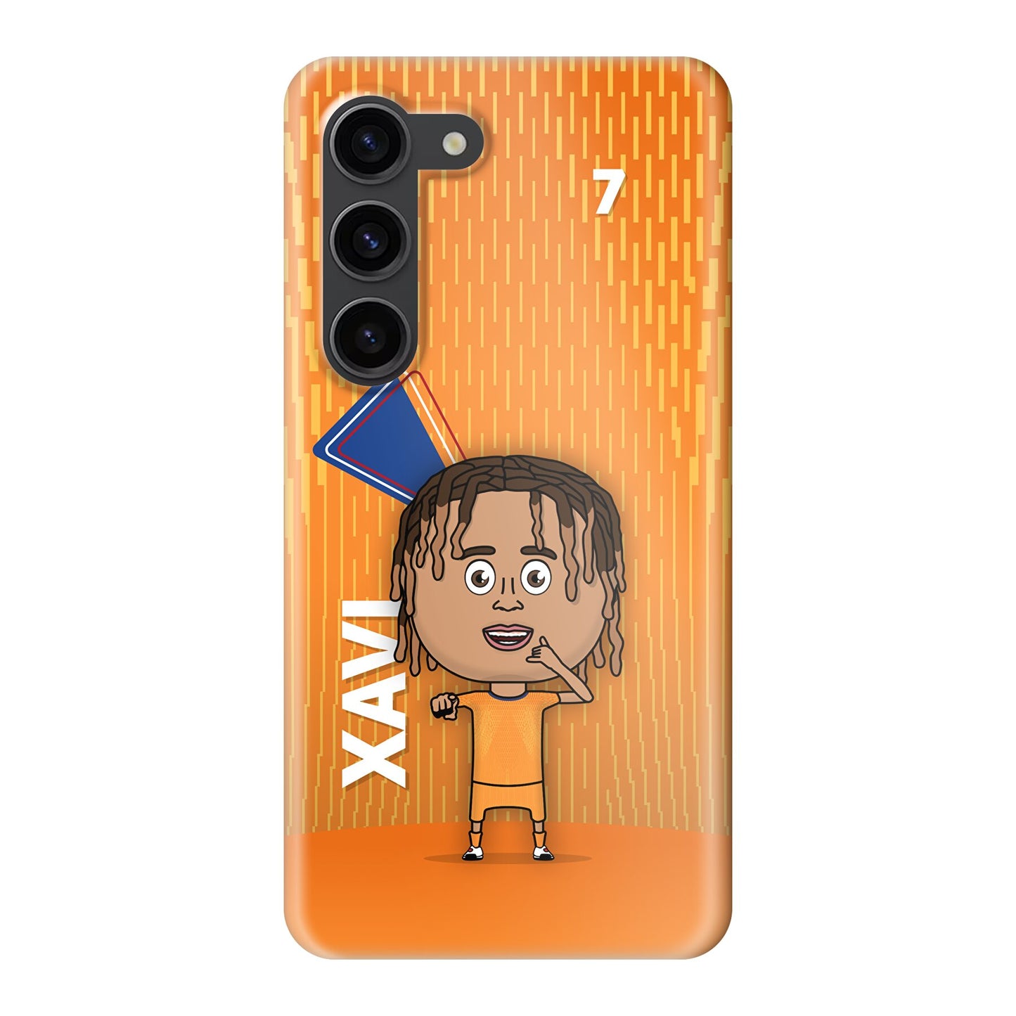Xavi Simons - Fully Printed Hard Phone Case - Samsung - FootyToons