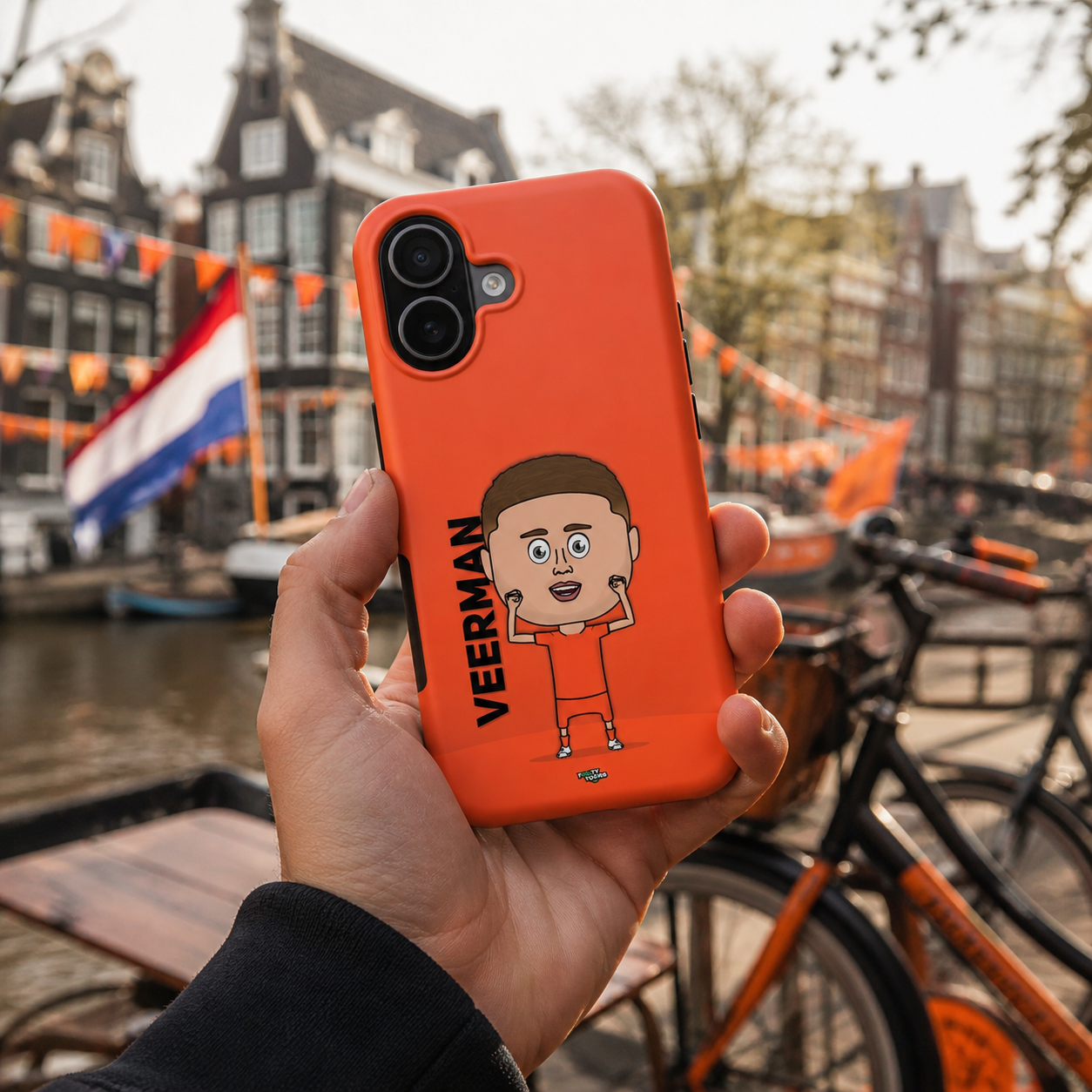 Veerman Nederlands elftal telefoonhoesje